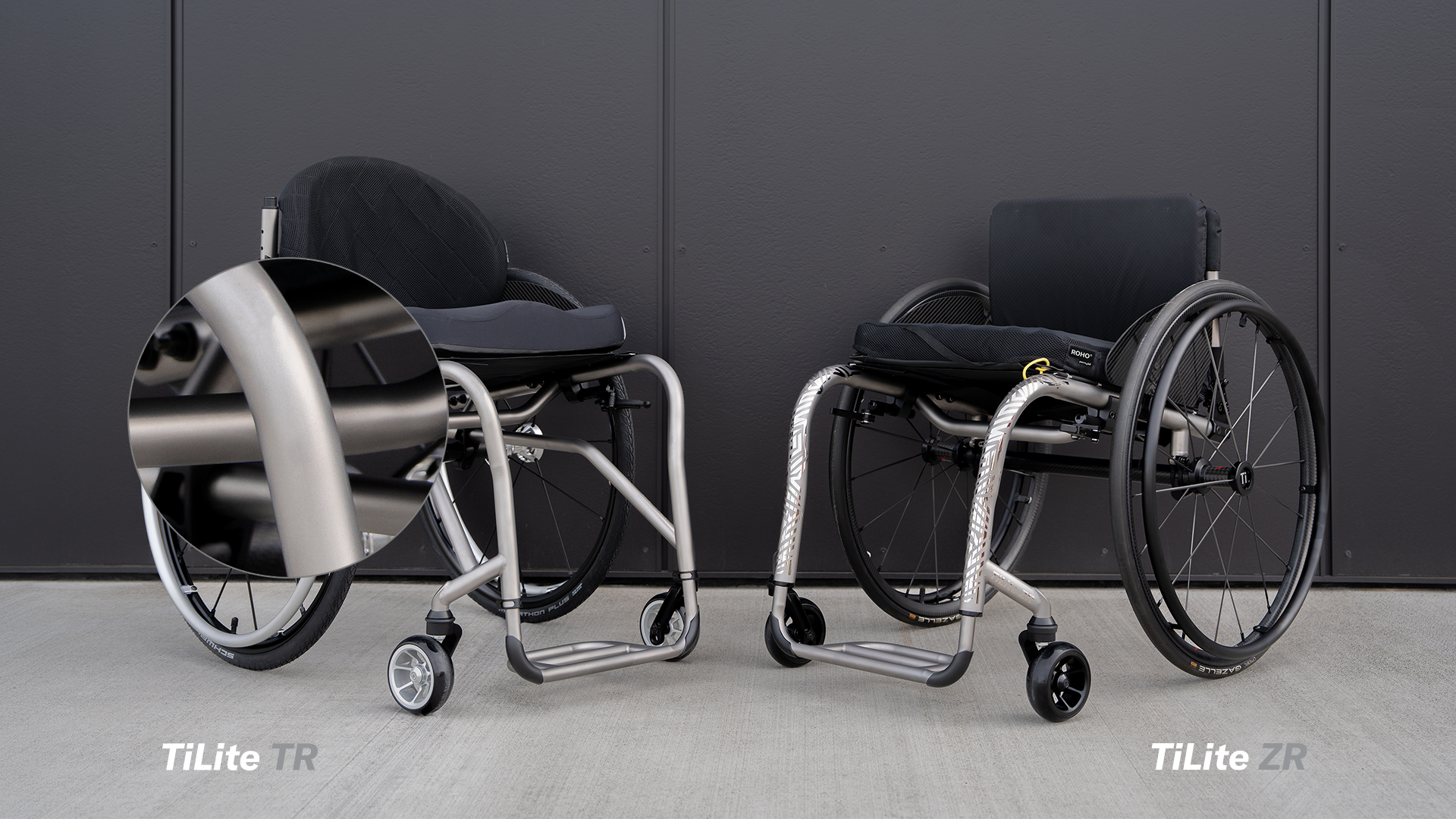 TiLite Ultra-lightweight Manual Wheelchairs